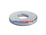 Неодимовый магнит: кольцо 50х25х5 мм